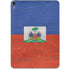 Haitian Flag Distressed Apple iPad Pro Skin